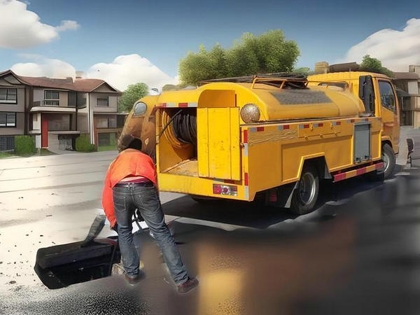 北京高壓清洗疏通居民小區污水管道